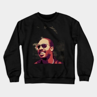 Stevie Wonder, vintage poster Crewneck Sweatshirt